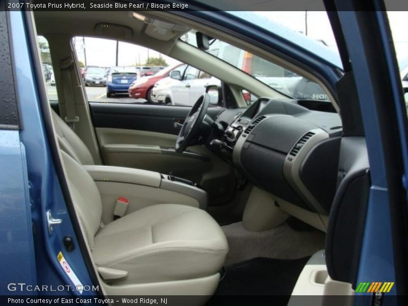 Seaside Blue Pearl / Bisque Beige 2007 Toyota Prius Hybrid