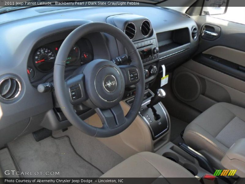 Blackberry Pearl / Dark Slate Gray/Light Pebble 2011 Jeep Patriot Latitude
