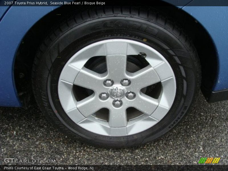 Seaside Blue Pearl / Bisque Beige 2007 Toyota Prius Hybrid