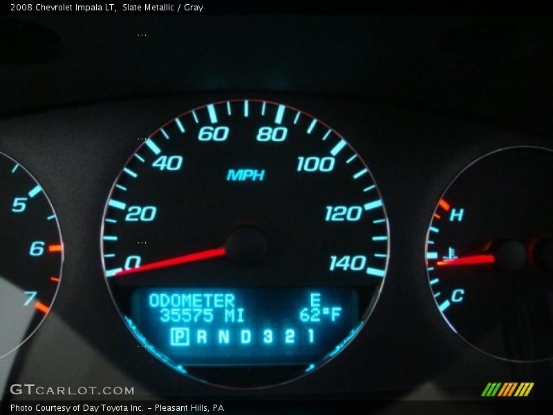 Slate Metallic / Gray 2008 Chevrolet Impala LT