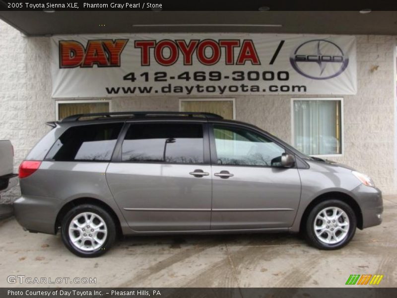 Phantom Gray Pearl / Stone 2005 Toyota Sienna XLE