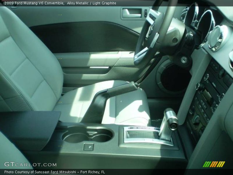 Alloy Metallic / Light Graphite 2009 Ford Mustang V6 Convertible