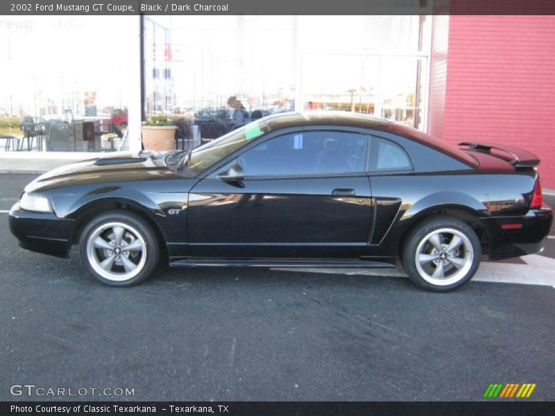 Black / Dark Charcoal 2002 Ford Mustang GT Coupe