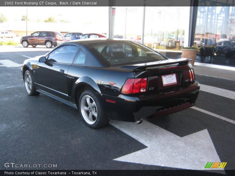 Black / Dark Charcoal 2002 Ford Mustang GT Coupe