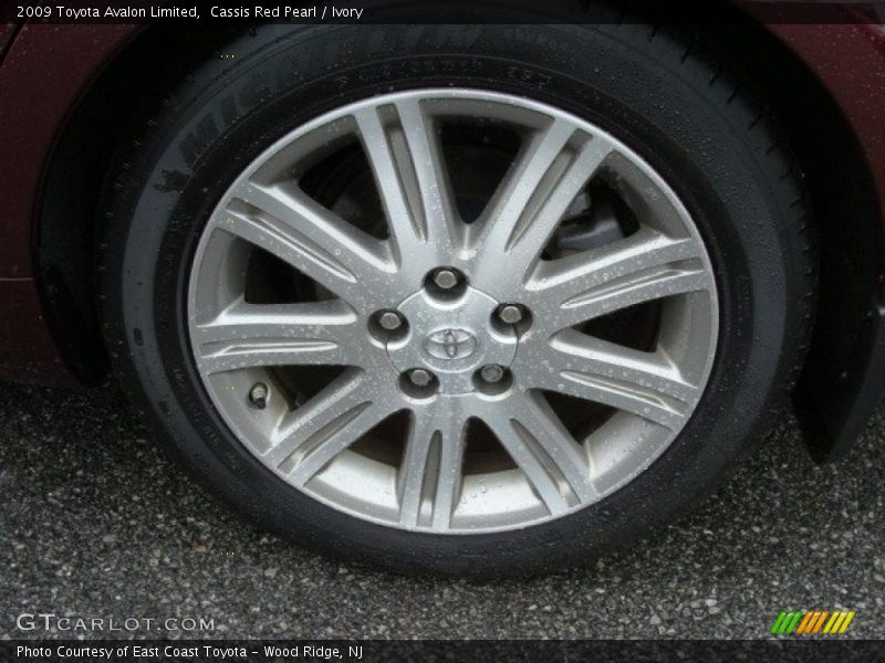 Cassis Red Pearl / Ivory 2009 Toyota Avalon Limited