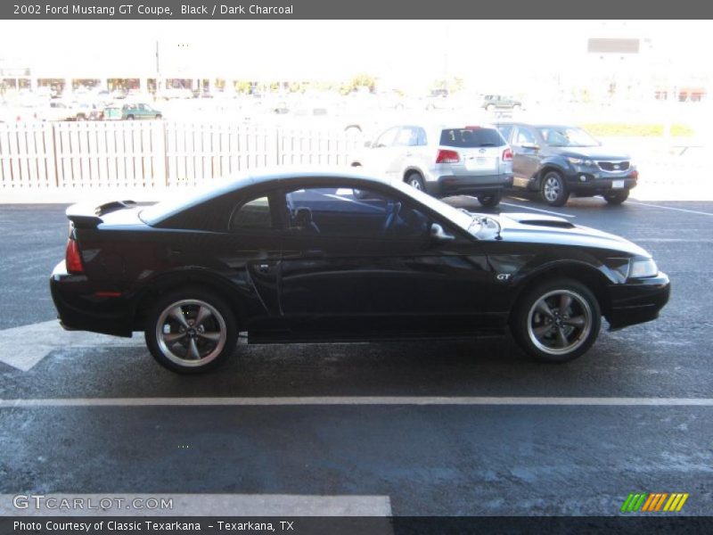 Black / Dark Charcoal 2002 Ford Mustang GT Coupe