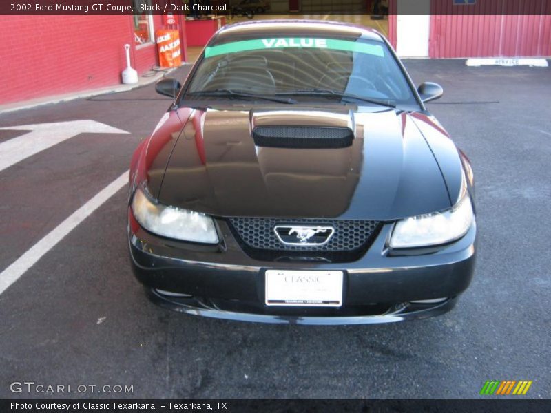 Black / Dark Charcoal 2002 Ford Mustang GT Coupe