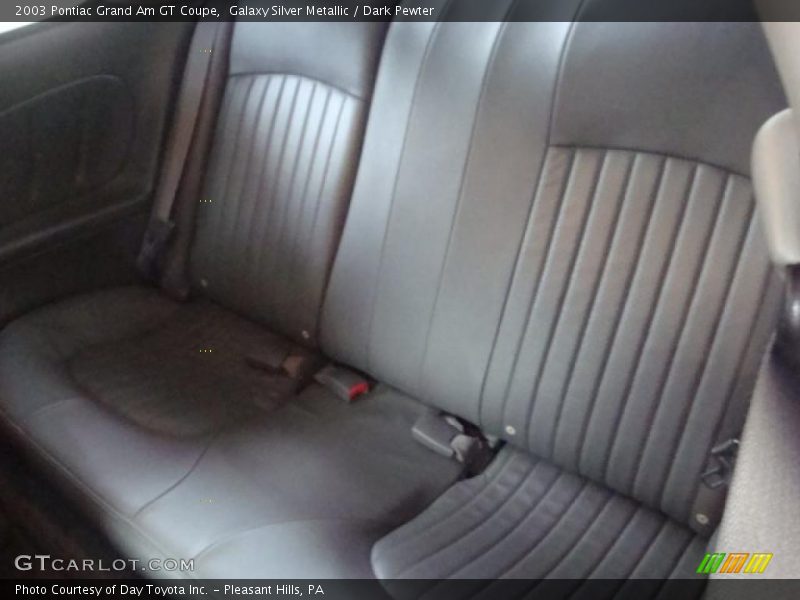  2003 Grand Am GT Coupe Dark Pewter Interior