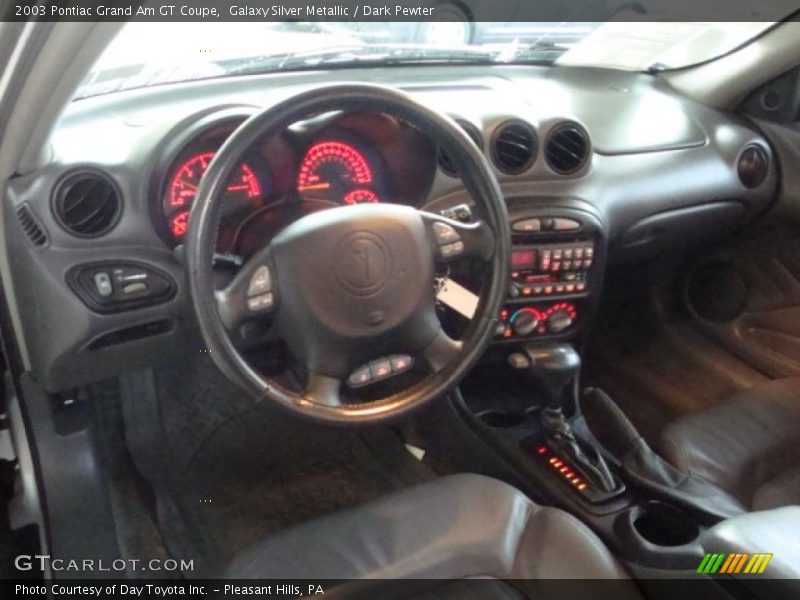 Dashboard of 2003 Grand Am GT Coupe