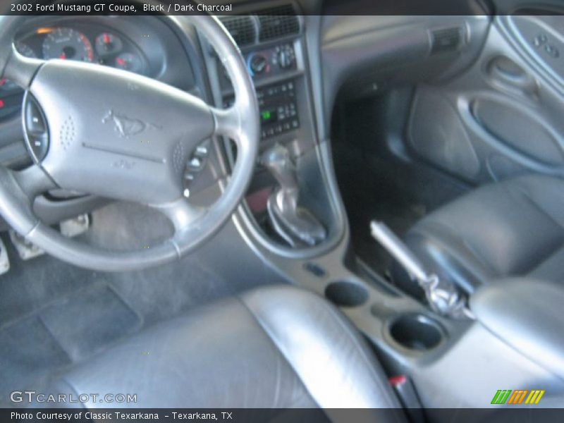 Black / Dark Charcoal 2002 Ford Mustang GT Coupe
