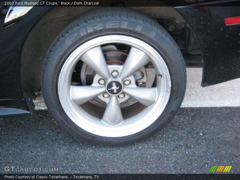 Black / Dark Charcoal 2002 Ford Mustang GT Coupe