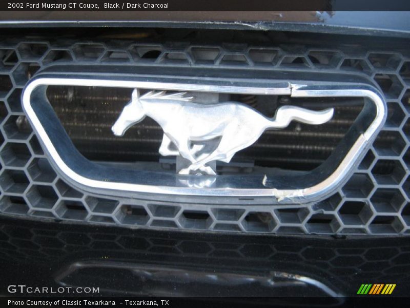 Black / Dark Charcoal 2002 Ford Mustang GT Coupe