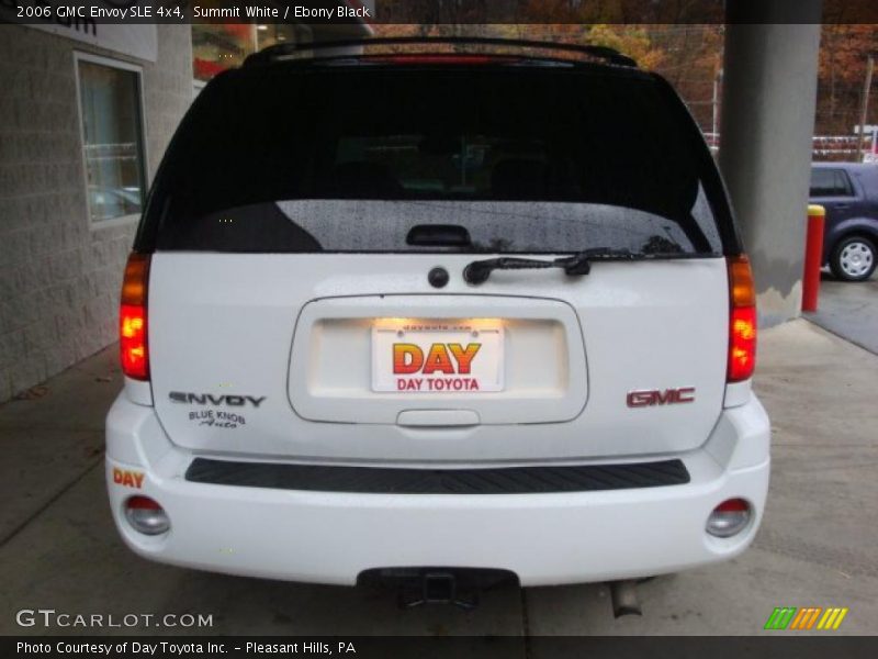 Summit White / Ebony Black 2006 GMC Envoy SLE 4x4