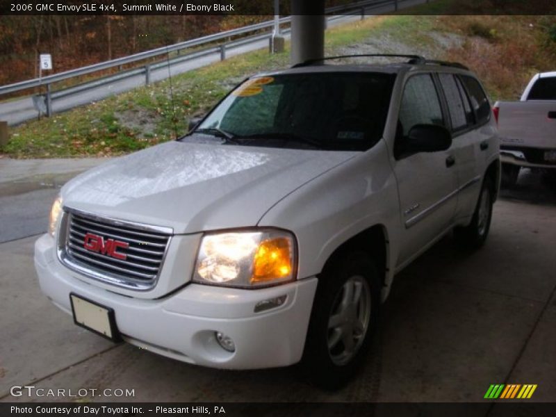 Summit White / Ebony Black 2006 GMC Envoy SLE 4x4