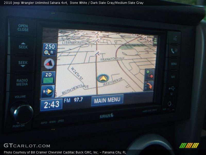 Stone White / Dark Slate Gray/Medium Slate Gray 2010 Jeep Wrangler Unlimited Sahara 4x4