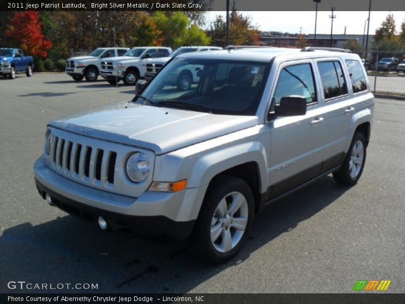 Bright Silver Metallic / Dark Slate Gray 2011 Jeep Patriot Latitude