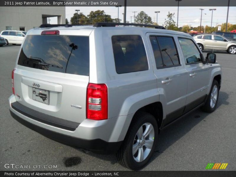 Bright Silver Metallic / Dark Slate Gray 2011 Jeep Patriot Latitude