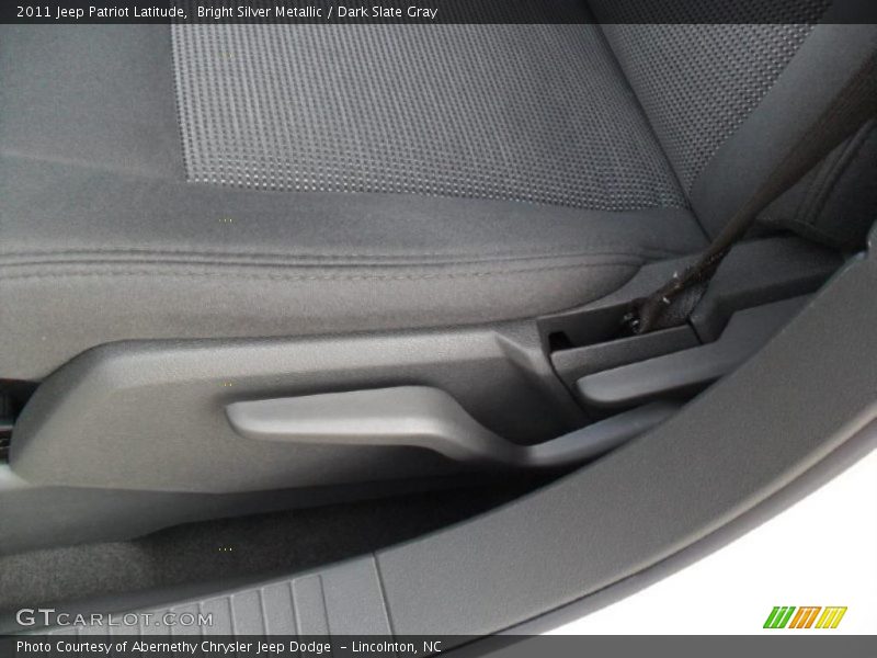 Bright Silver Metallic / Dark Slate Gray 2011 Jeep Patriot Latitude
