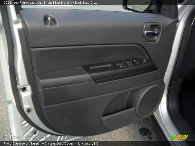 Bright Silver Metallic / Dark Slate Gray 2011 Jeep Patriot Latitude