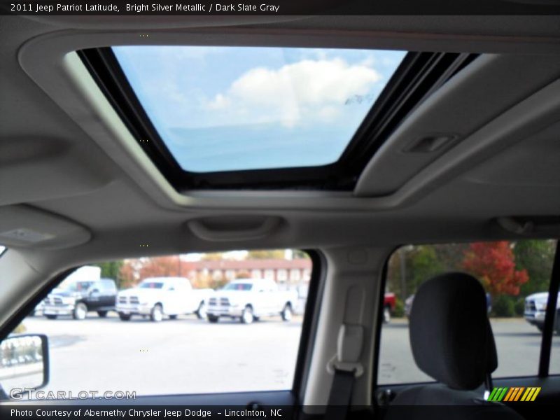 Bright Silver Metallic / Dark Slate Gray 2011 Jeep Patriot Latitude