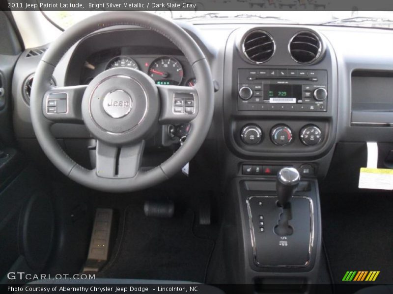 Bright Silver Metallic / Dark Slate Gray 2011 Jeep Patriot Latitude