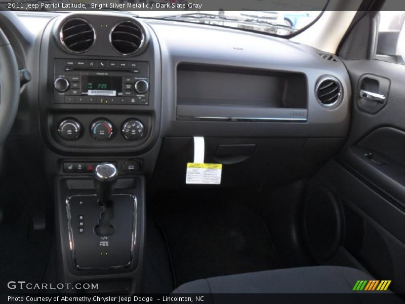 Bright Silver Metallic / Dark Slate Gray 2011 Jeep Patriot Latitude