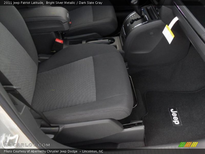 Bright Silver Metallic / Dark Slate Gray 2011 Jeep Patriot Latitude