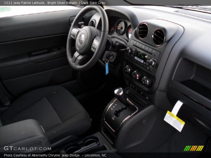 Bright Silver Metallic / Dark Slate Gray 2011 Jeep Patriot Latitude