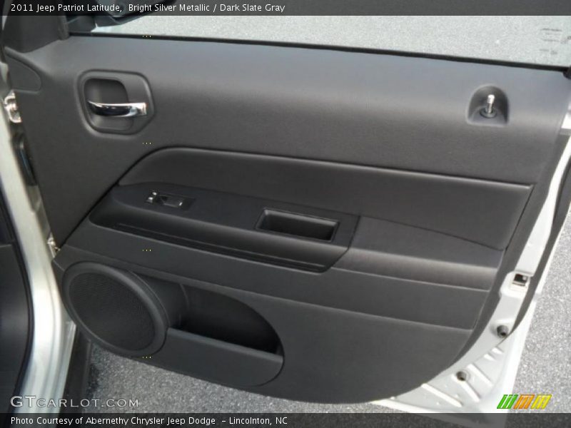 Bright Silver Metallic / Dark Slate Gray 2011 Jeep Patriot Latitude