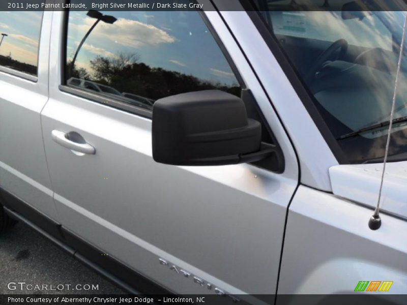 Bright Silver Metallic / Dark Slate Gray 2011 Jeep Patriot Latitude