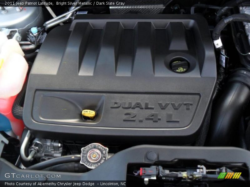 Bright Silver Metallic / Dark Slate Gray 2011 Jeep Patriot Latitude