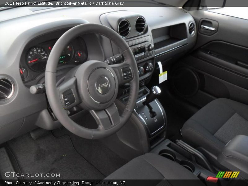 Bright Silver Metallic / Dark Slate Gray 2011 Jeep Patriot Latitude