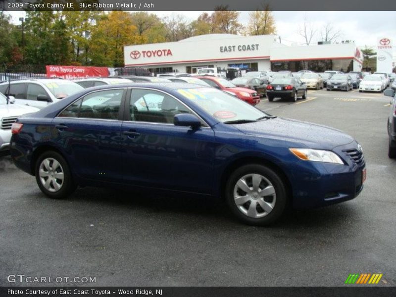 Blue Ribbon Metallic / Ash 2009 Toyota Camry LE