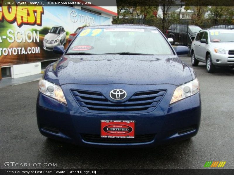 Blue Ribbon Metallic / Ash 2009 Toyota Camry LE