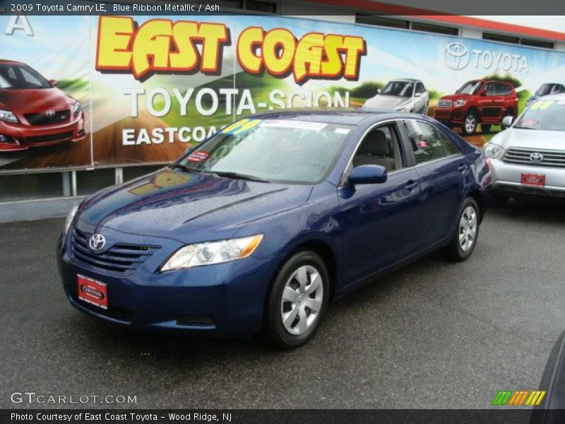 Blue Ribbon Metallic / Ash 2009 Toyota Camry LE