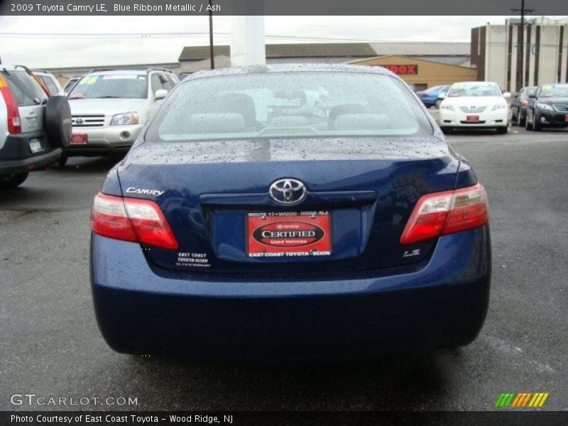 Blue Ribbon Metallic / Ash 2009 Toyota Camry LE