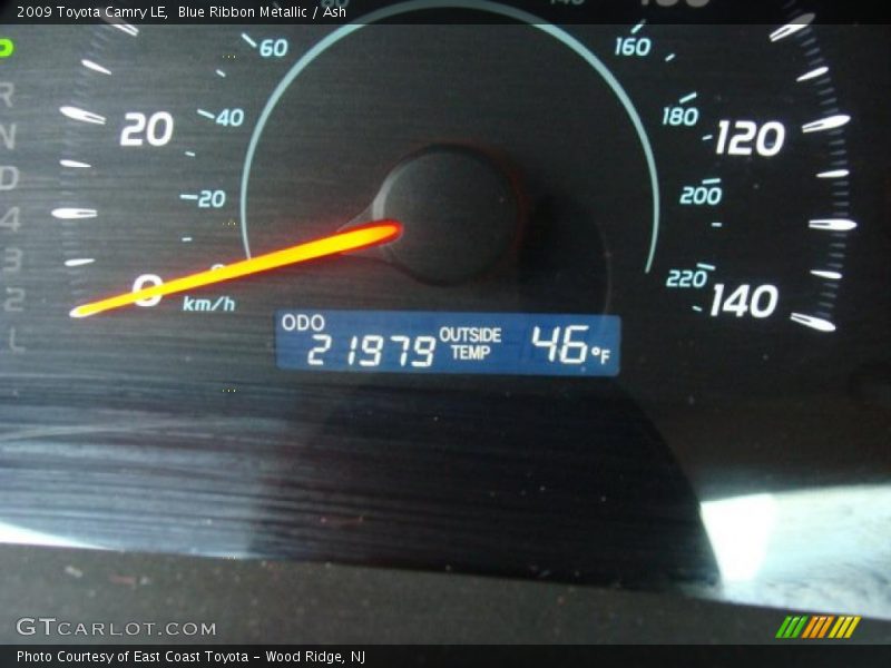 Blue Ribbon Metallic / Ash 2009 Toyota Camry LE