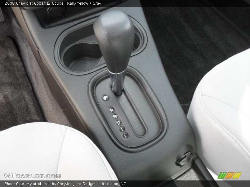Rally Yellow / Gray 2008 Chevrolet Cobalt LS Coupe