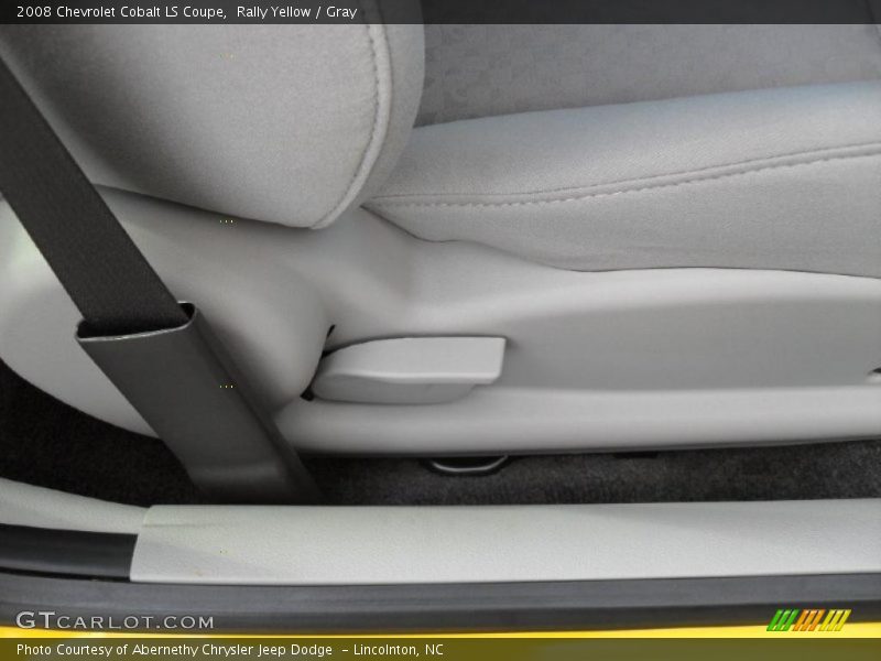 Rally Yellow / Gray 2008 Chevrolet Cobalt LS Coupe