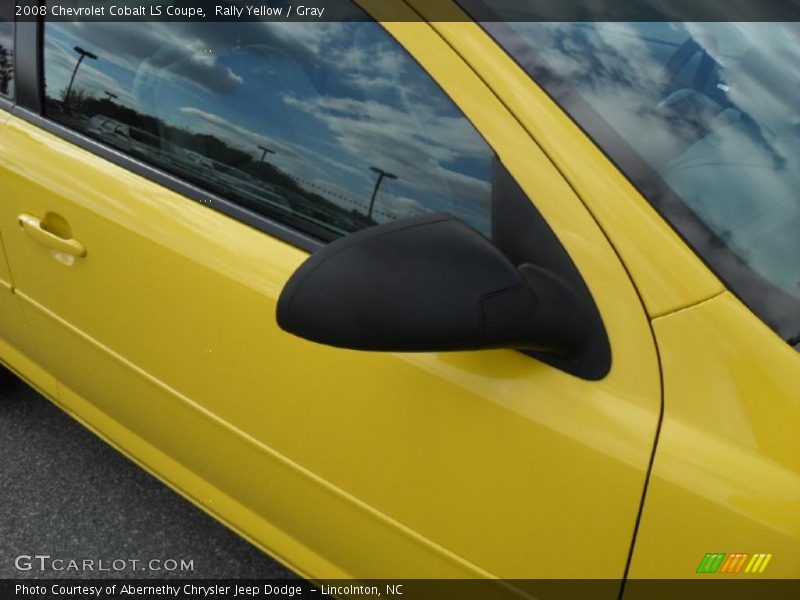 Rally Yellow / Gray 2008 Chevrolet Cobalt LS Coupe