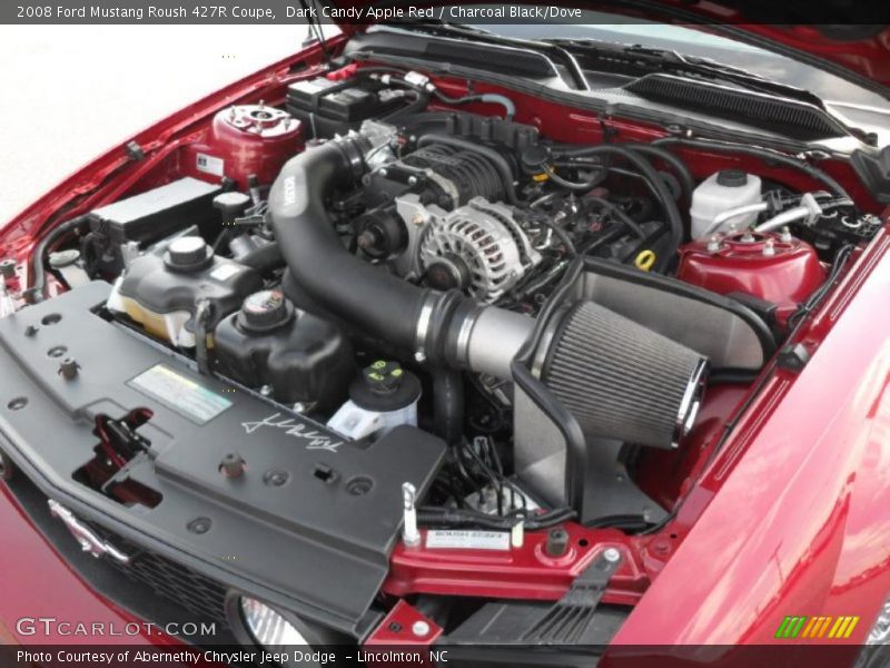  2008 Mustang Roush 427R Coupe Engine - 4.6 Liter Roush Supercharged SOHC 24-Valve VVT V8