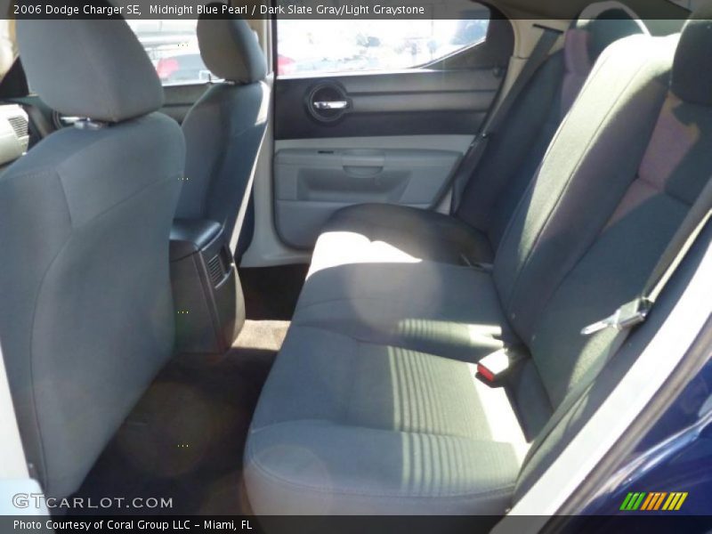 Midnight Blue Pearl / Dark Slate Gray/Light Graystone 2006 Dodge Charger SE
