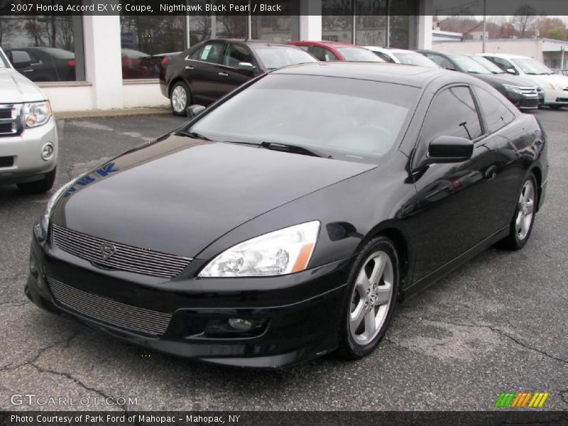 Front 3/4 View of 2007 Accord EX V6 Coupe