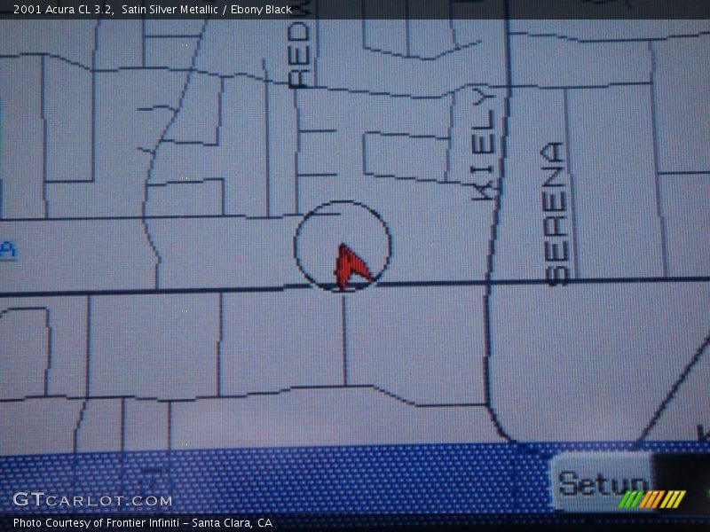 Satin Silver Metallic / Ebony Black 2001 Acura CL 3.2