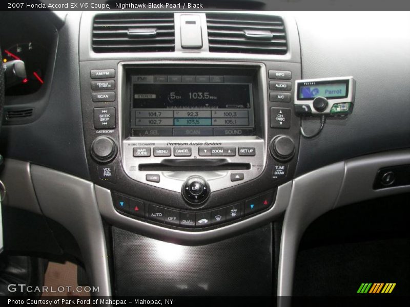 Controls of 2007 Accord EX V6 Coupe