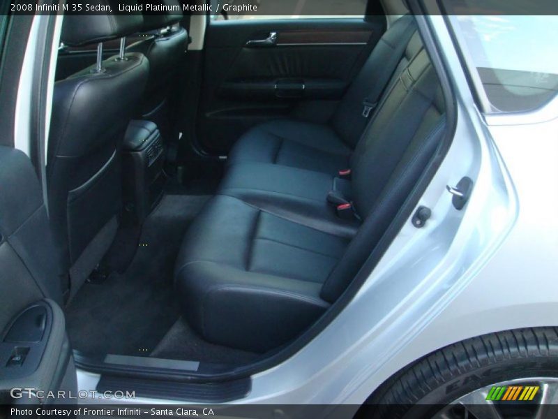 Liquid Platinum Metallic / Graphite 2008 Infiniti M 35 Sedan