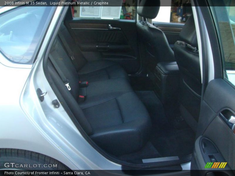 Liquid Platinum Metallic / Graphite 2008 Infiniti M 35 Sedan