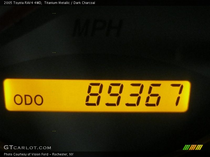 Titanium Metallic / Dark Charcoal 2005 Toyota RAV4 4WD