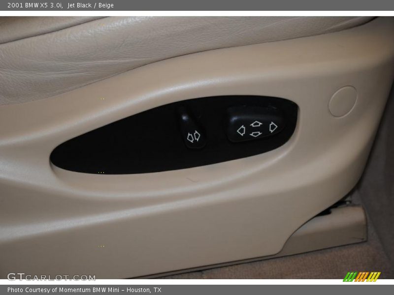 Jet Black / Beige 2001 BMW X5 3.0i