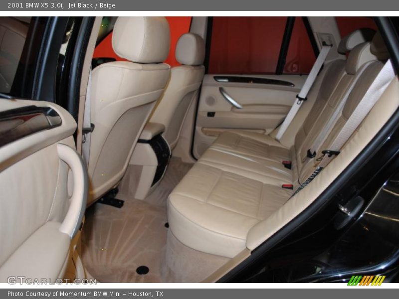 Jet Black / Beige 2001 BMW X5 3.0i